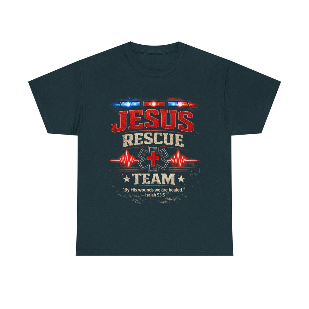 Jesus Rescue Team T Shirt | Christian EMS medical faith shirt