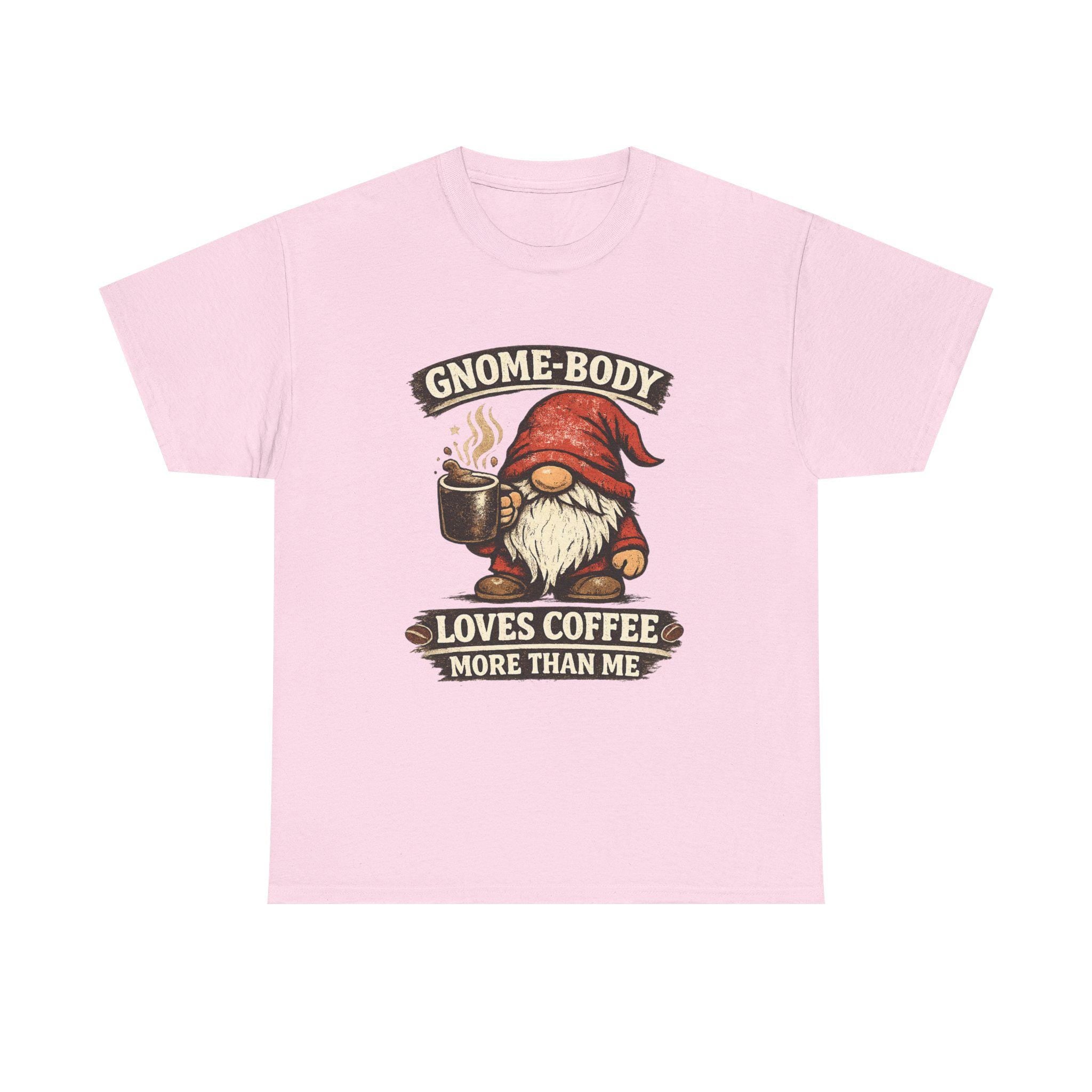 Gnome Coffee Shirt | Humorous Gnome Lover Graphic Tee