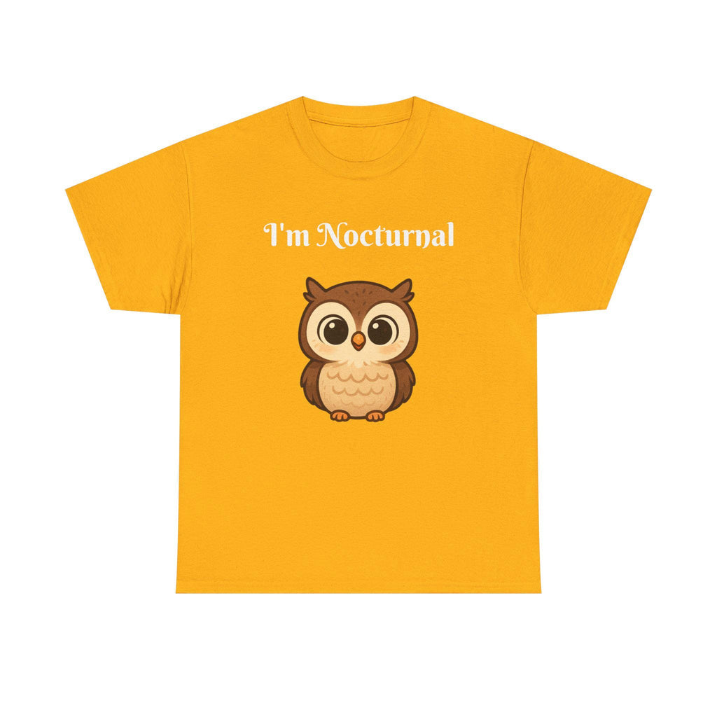 Nocturnal Owl T-Shirt | Night Owl Graphic Tee