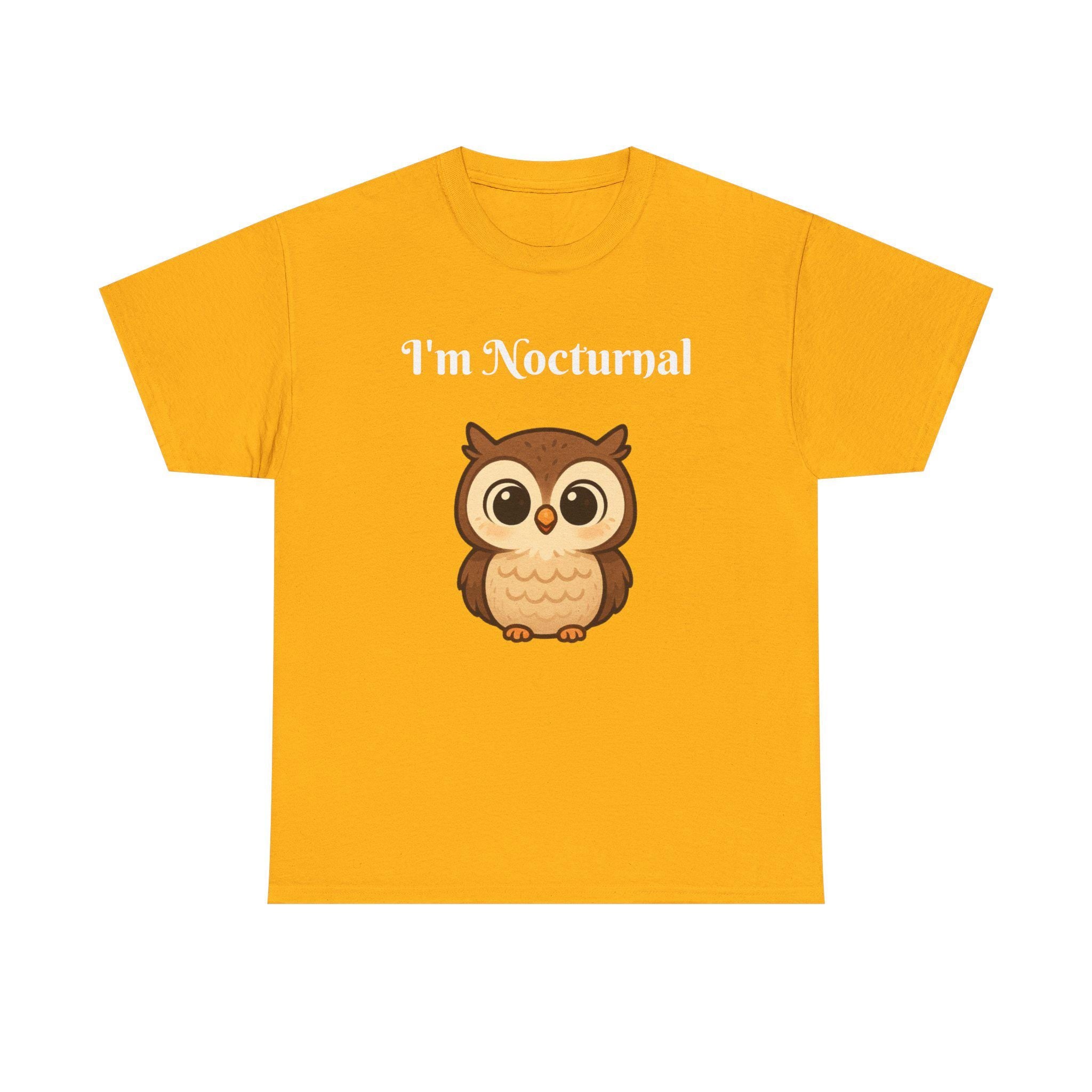 Nocturnal Owl T-Shirt | Night Owl Graphic Tee