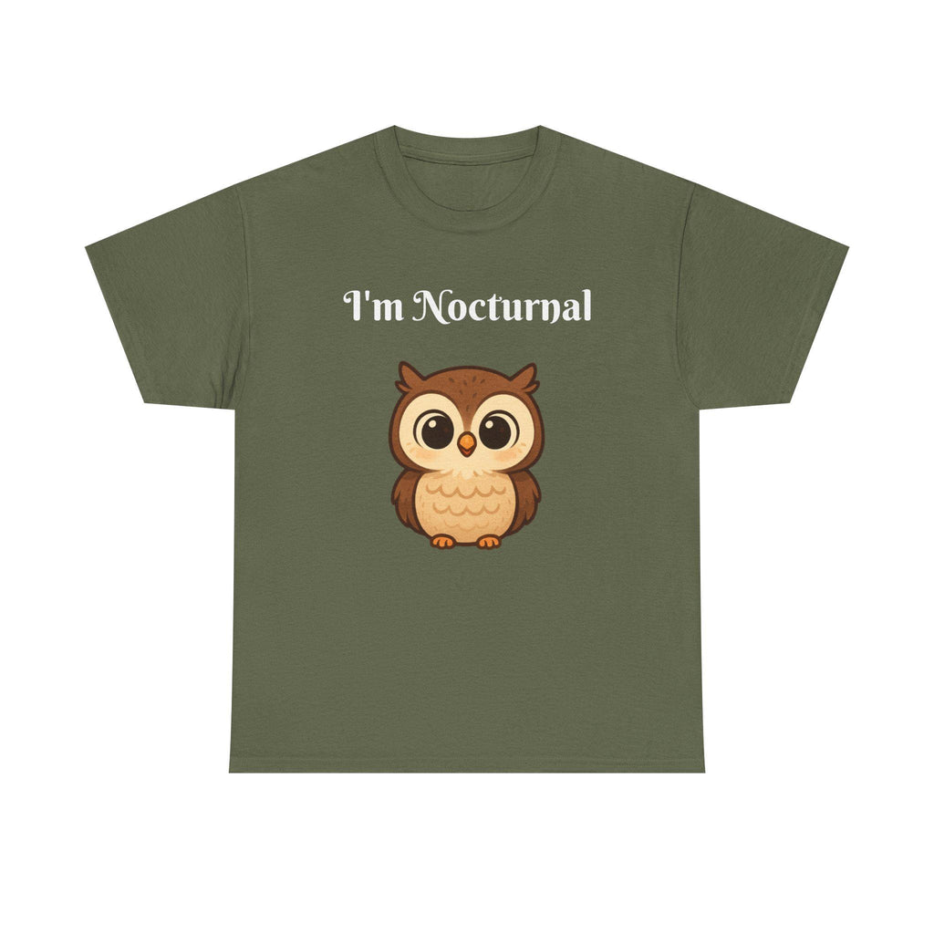Nocturnal Owl T-Shirt | Night Owl Graphic Tee