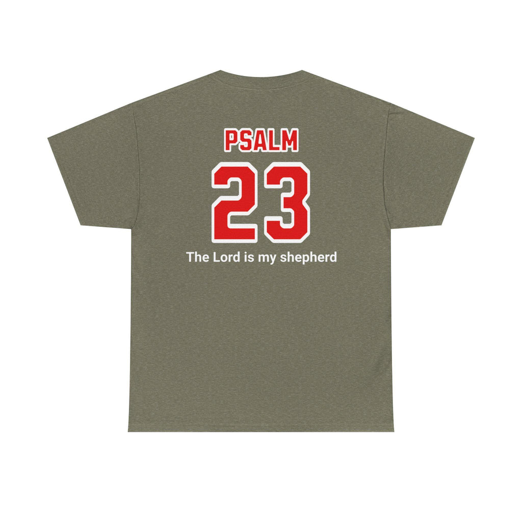 Team Jesus Psalm 23 jersey tee | The Lord is my shepherd