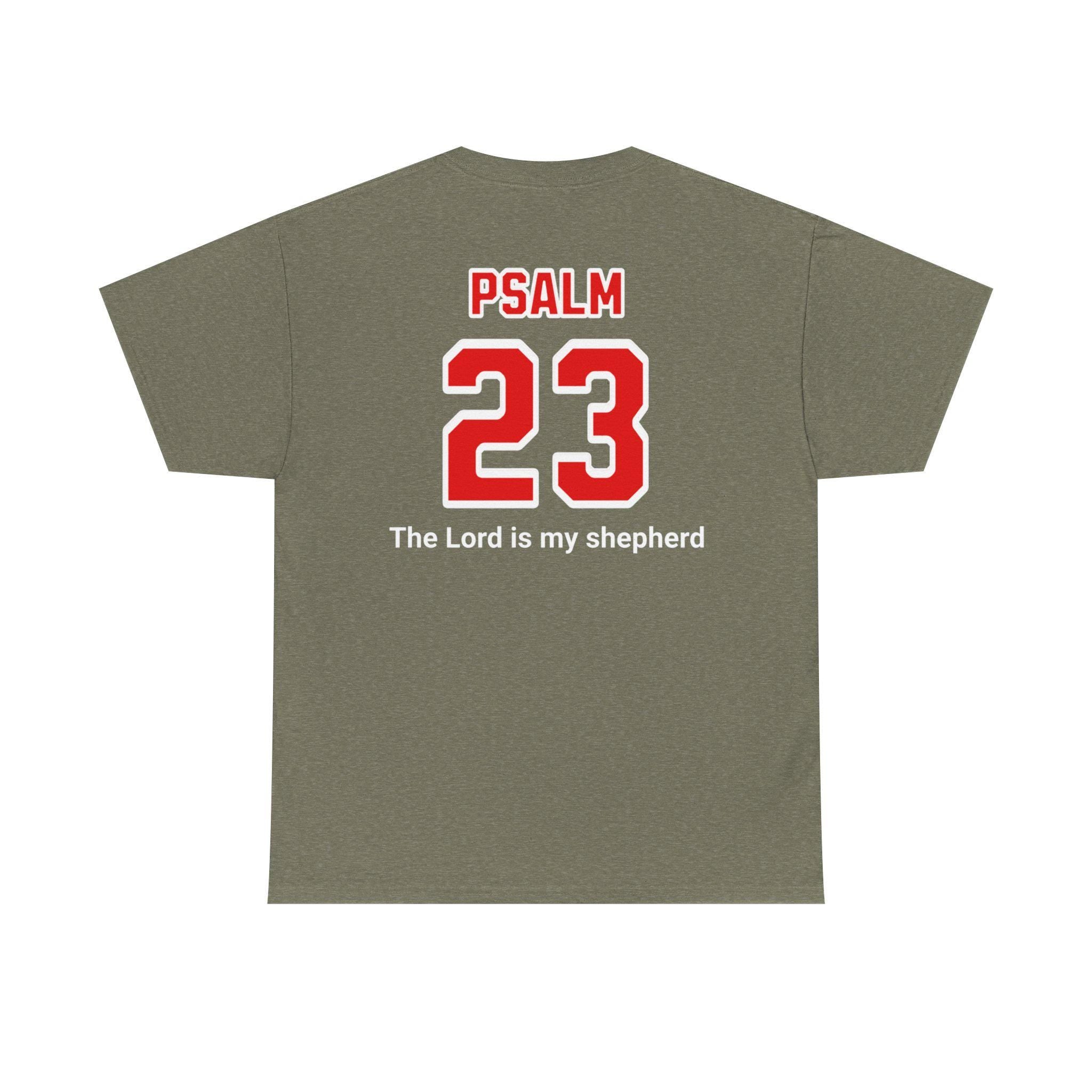 Team Jesus Psalm 23 jersey tee | The Lord is my shepherd