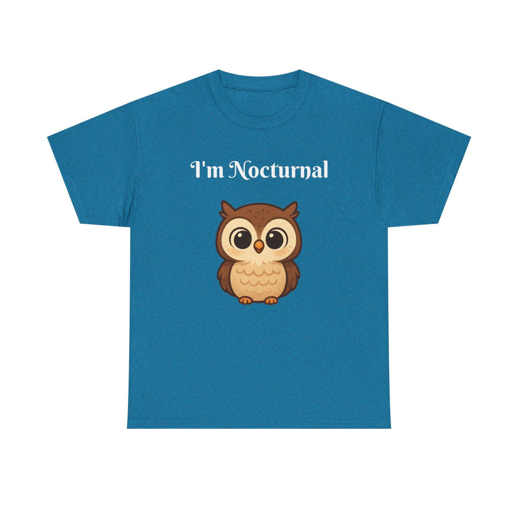 Nocturnal Owl T-Shirt | Night Owl Graphic Tee