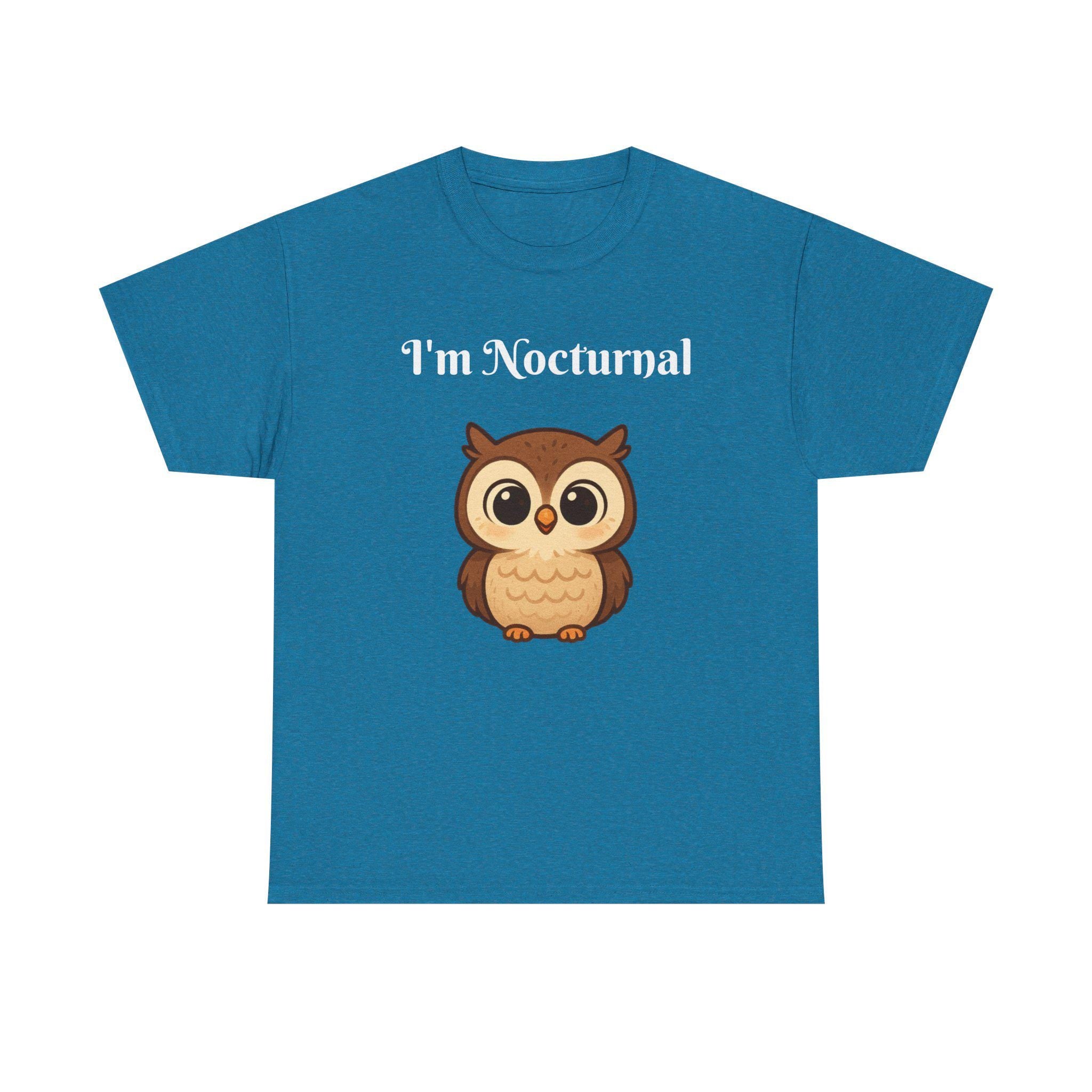 Nocturnal Owl T-Shirt | Night Owl Graphic Tee