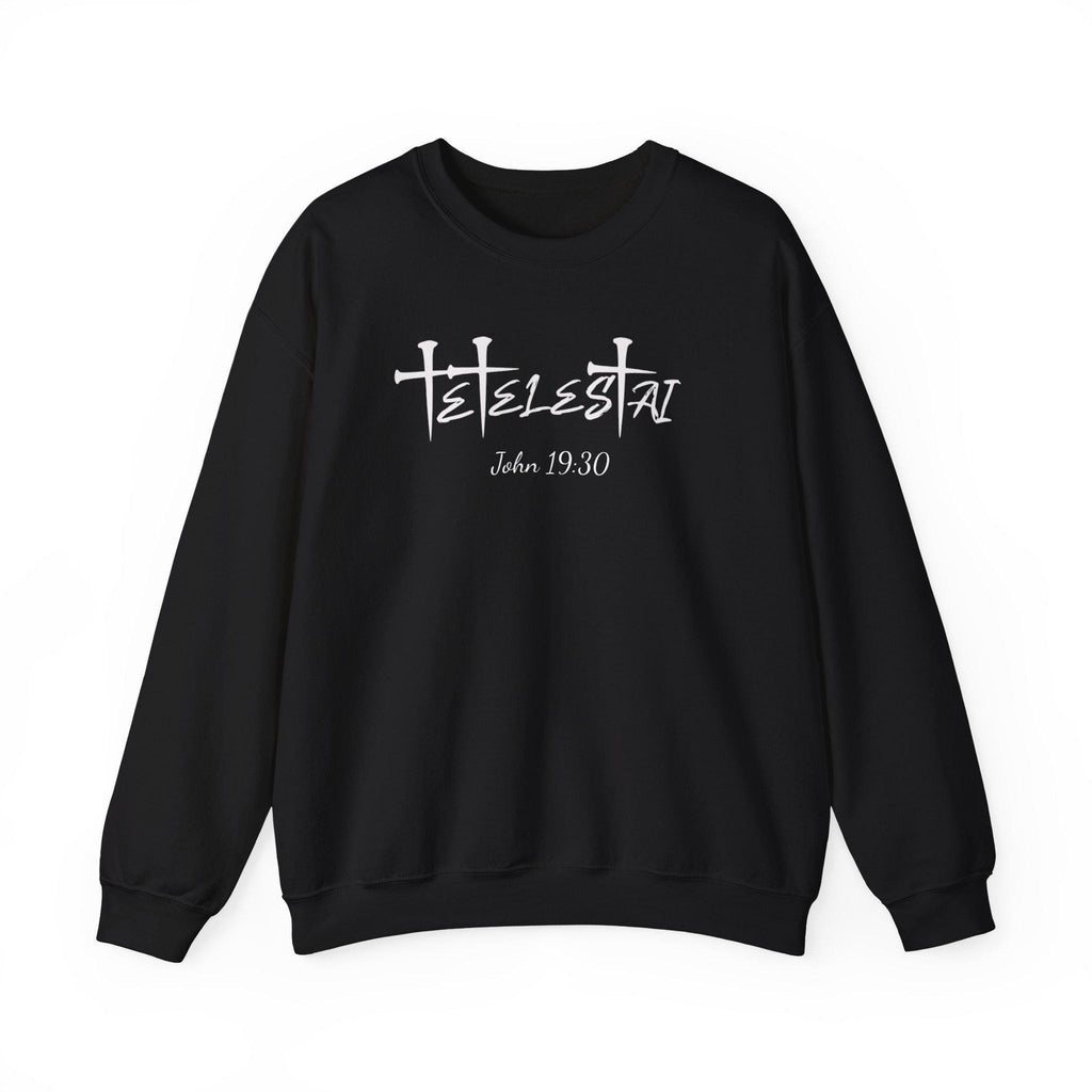 Tetelestai Embroidered Sweatshirt | Christian Apparel John 19:30