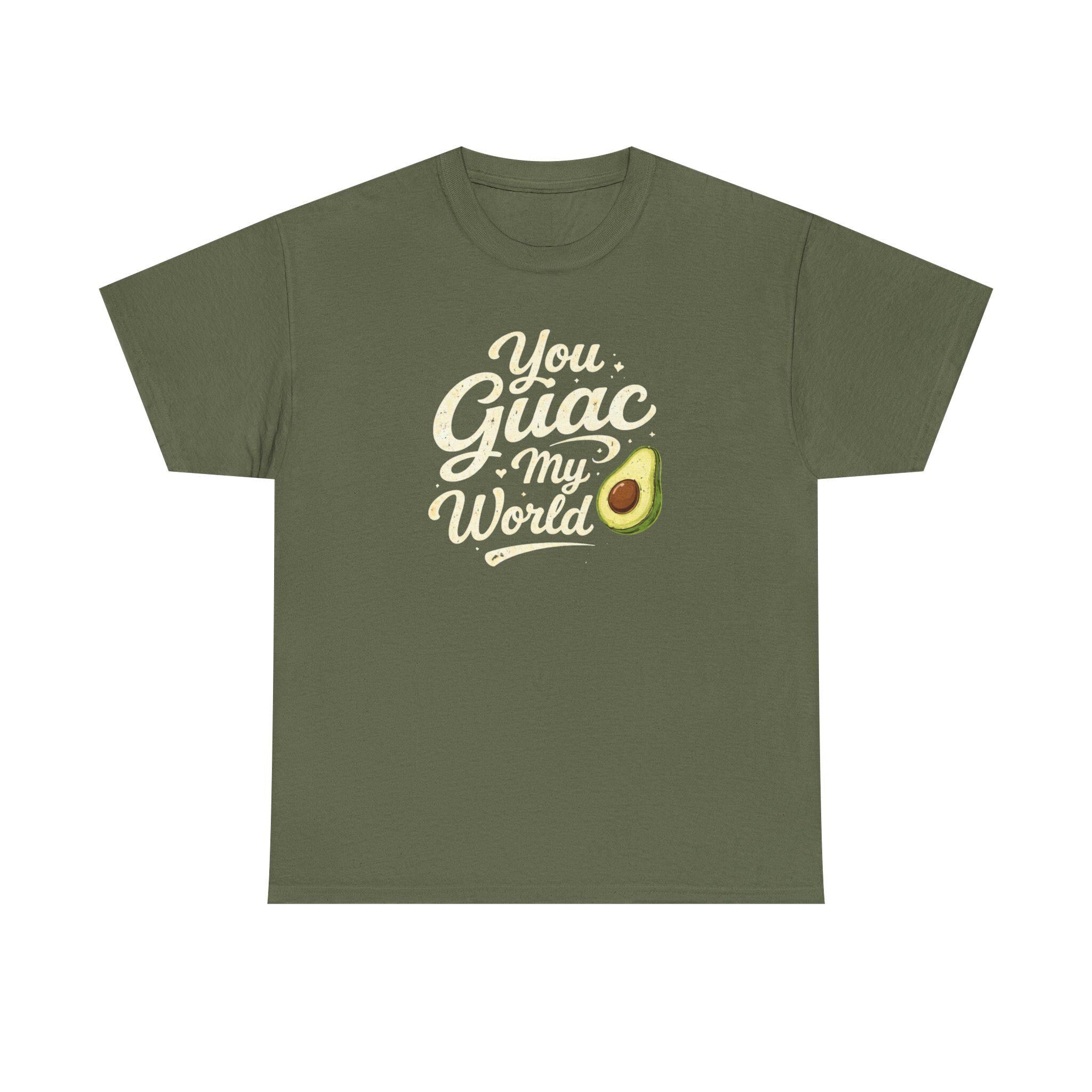 You Guac My World Tee | Avocado Pun Shirt, Guacamole Lover Tee