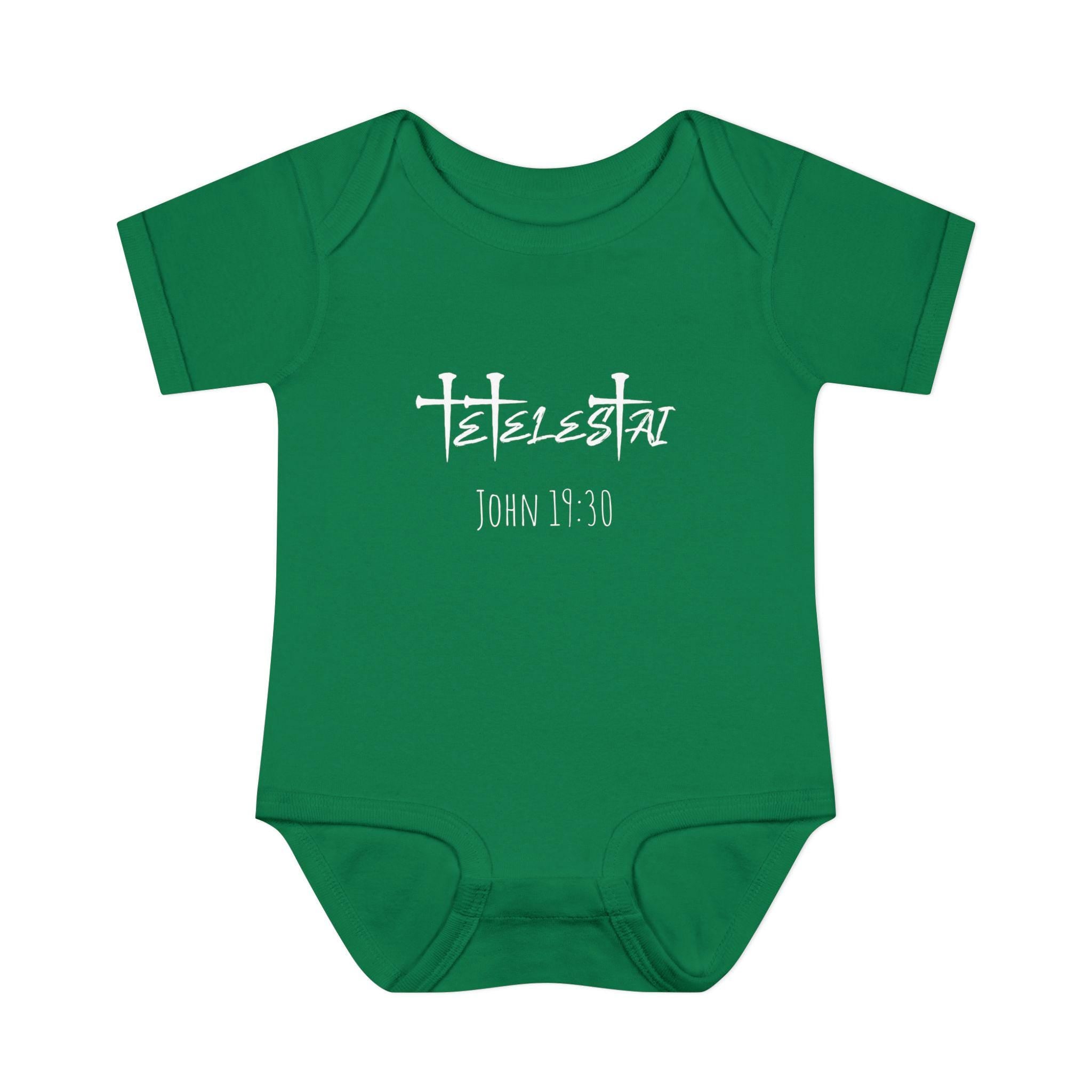 Tetelestai John 19:30 Infant Bodysuit