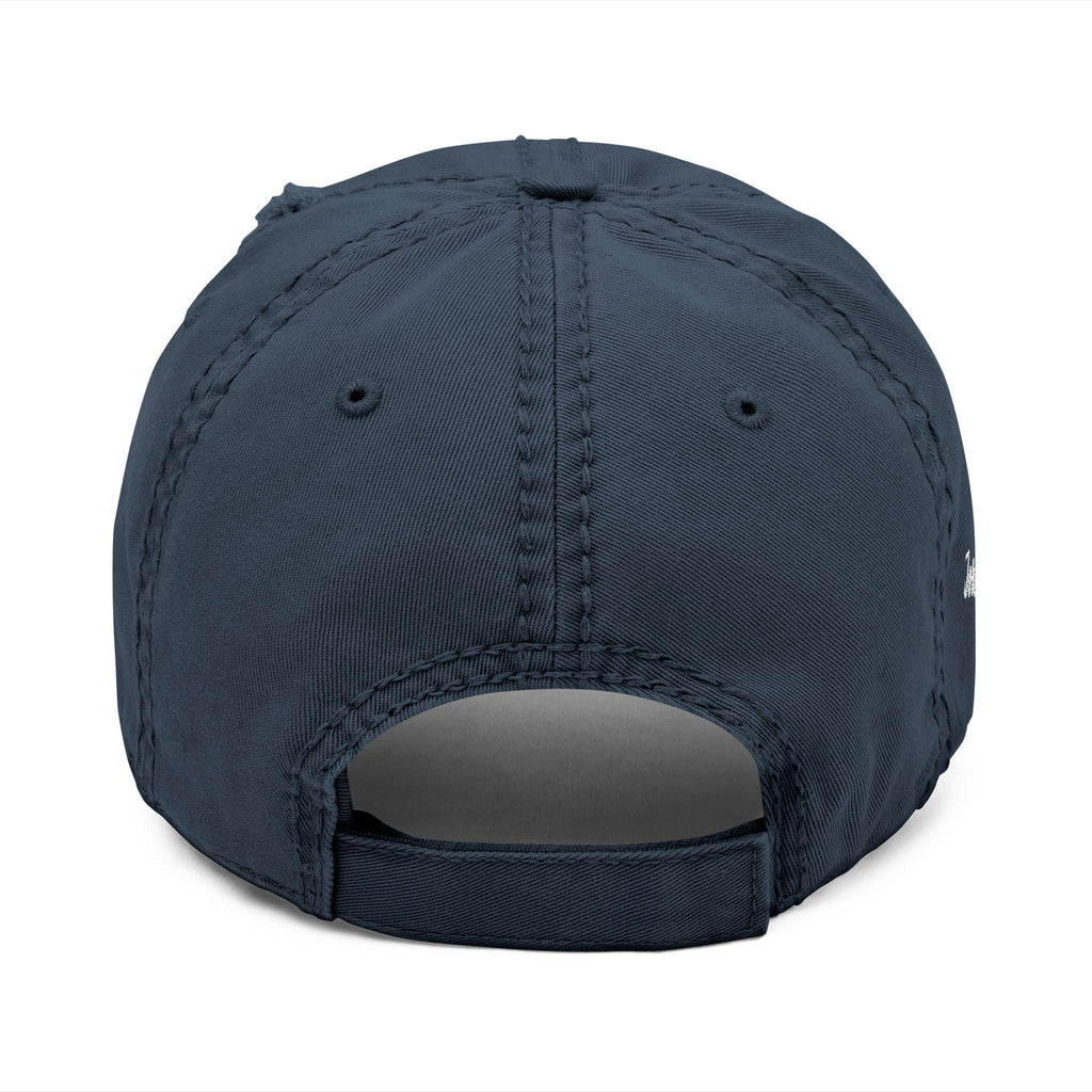 Embroidered Distressed Hat - Tetelestai Christian Headwear, Faithful Baseball Hat, Vintage Religious Accessories