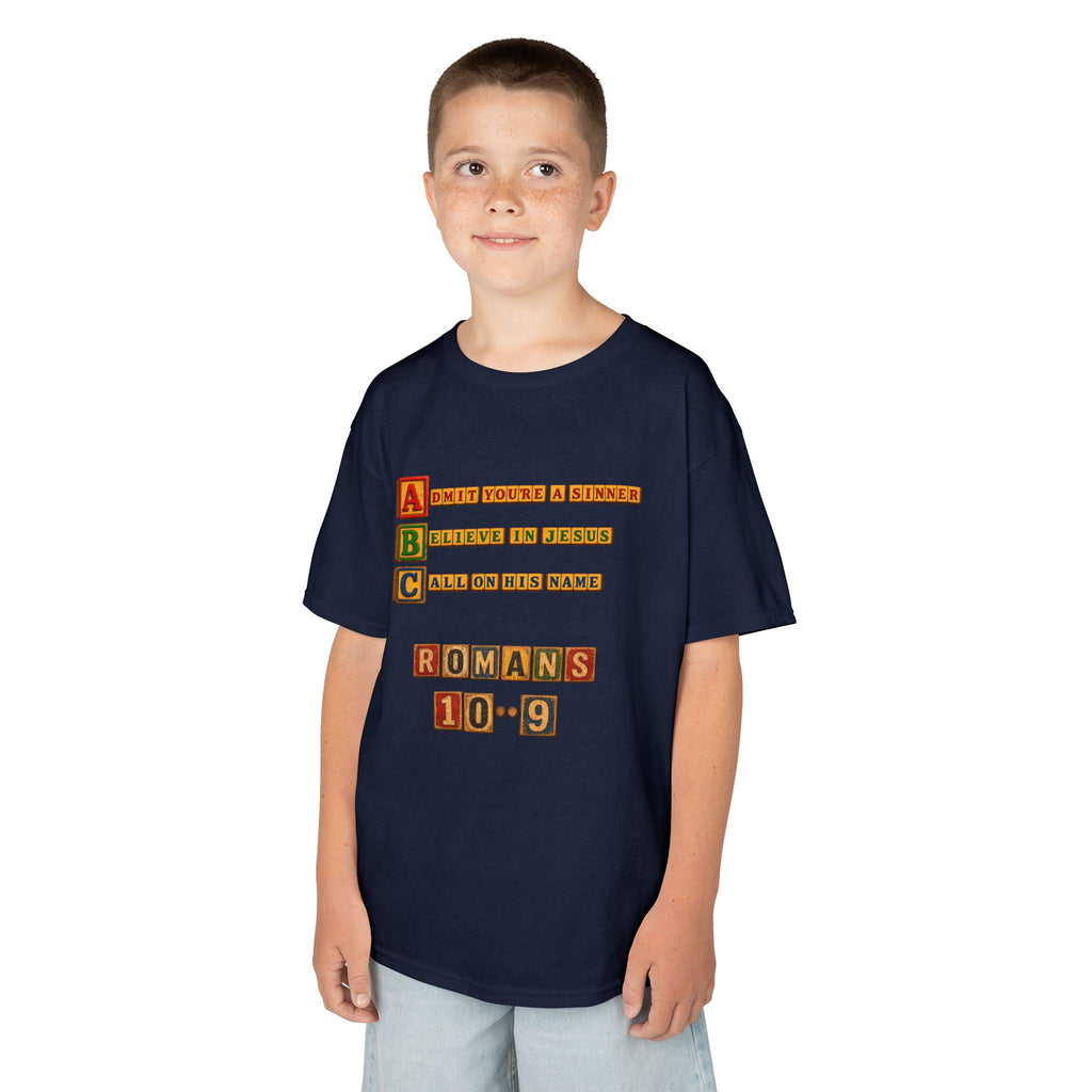 ABC Blocks Romans 10 9 Tee