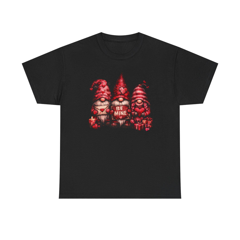 Valentines Gnomes T-Shirt | Couple Gnomes Heart Design, Cozy Vibes
