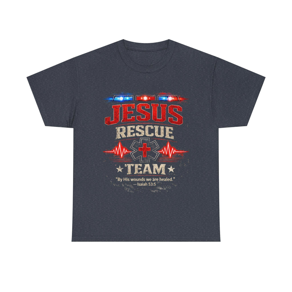 Jesus Rescue Team T Shirt | Christian EMS medical faith shirt