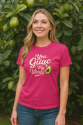 You Guac My World Tee | Avocado Pun Shirt, Guacamole Lover Tee