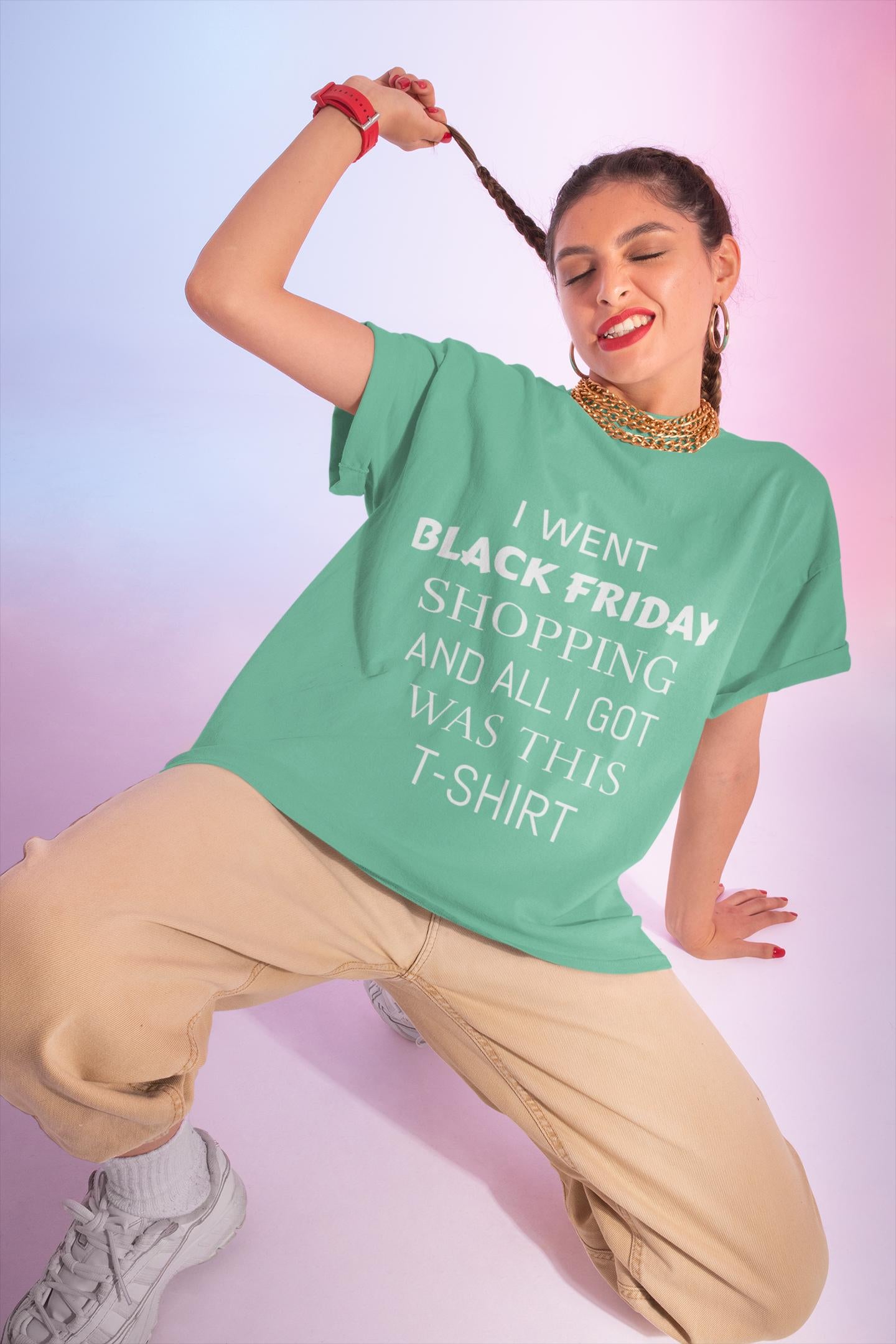 Black Friday Shopping Humor T-Shirt | Funny Retail Tee