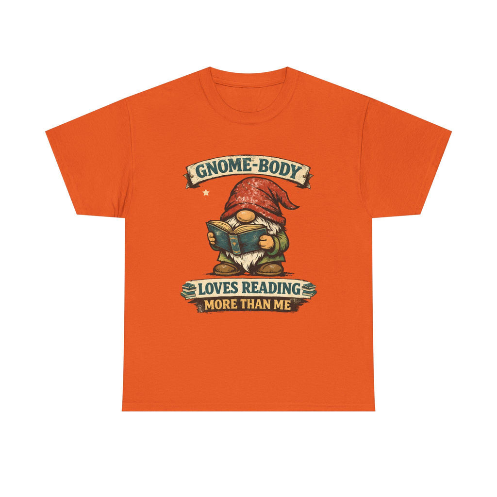 Gnome Reading Shirt | Book Lover Humour Tee