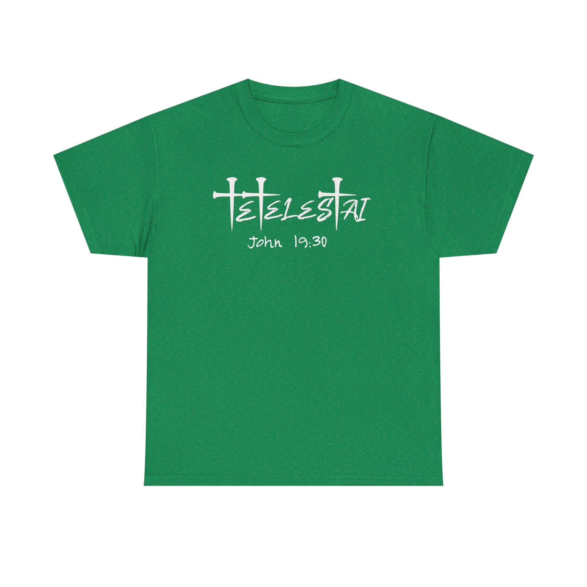 Tetelestai It Is Finished T-Shirt | Christian Scripture Faith Tee John 19:30