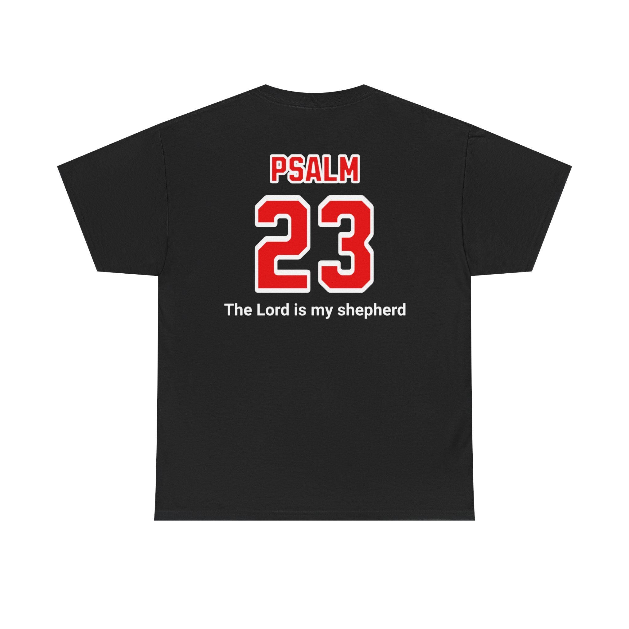 Team Jesus Psalm 23 jersey tee | The Lord is my shepherd