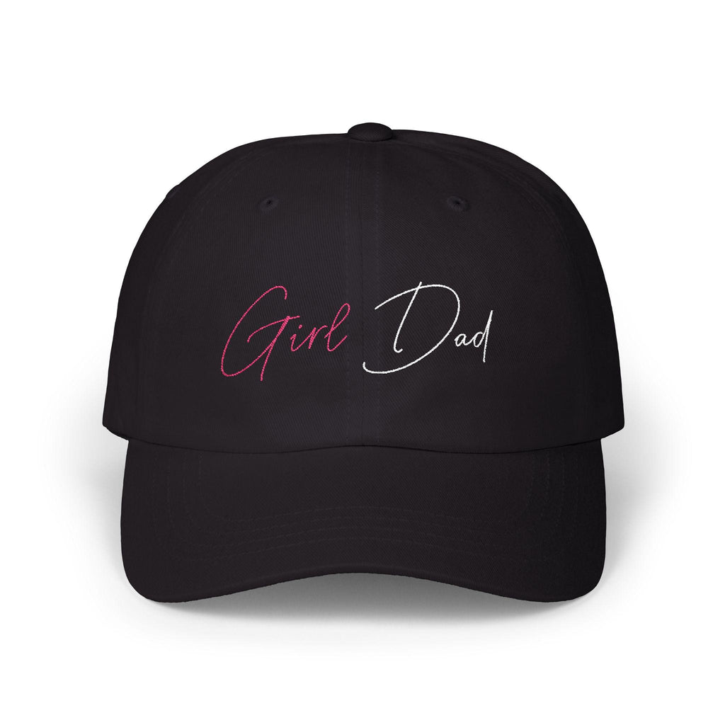 Girl Dad Cap | Embroidered Script Baseball Hat, Navy Adjustable