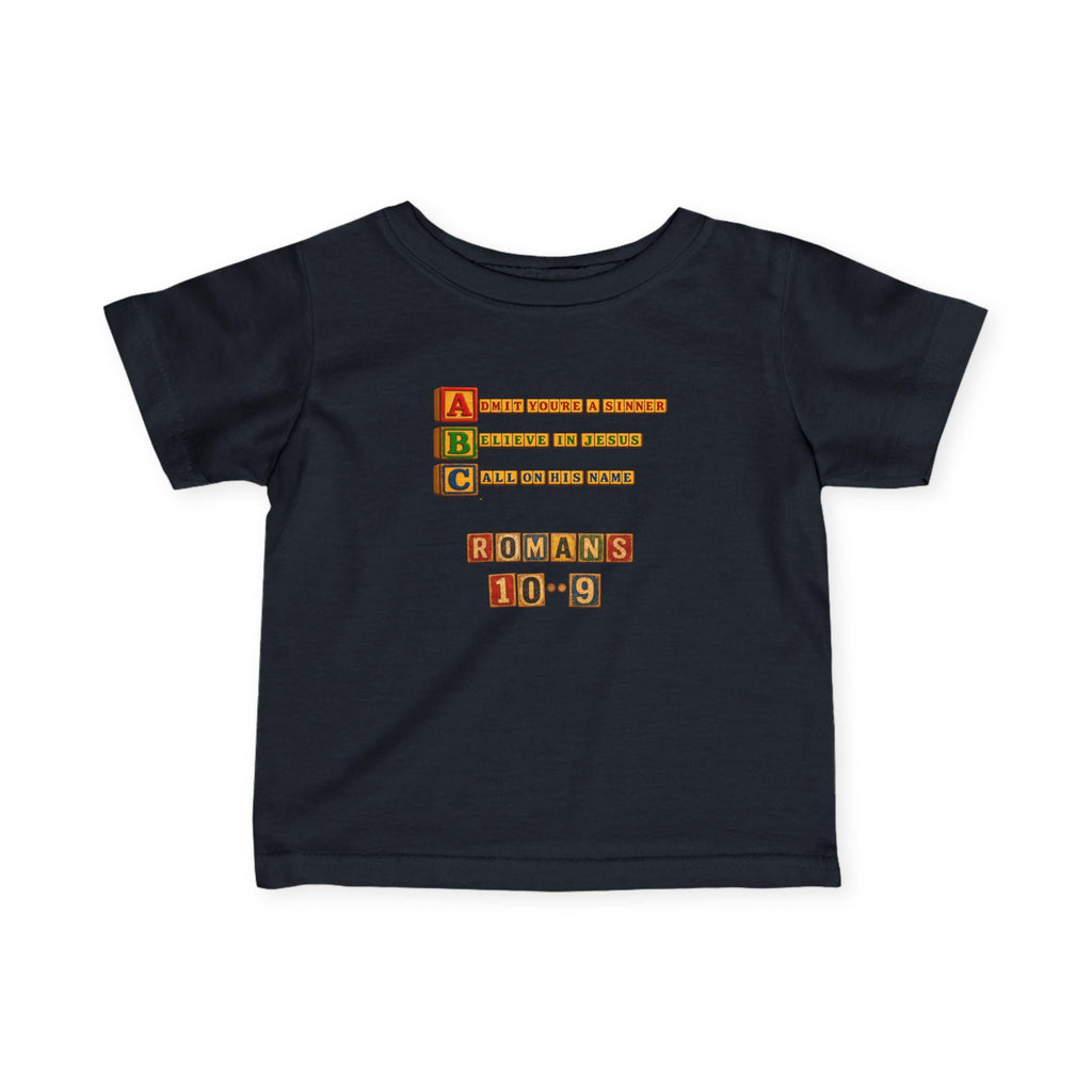 ABC Blocks Romans 10 9 Tee