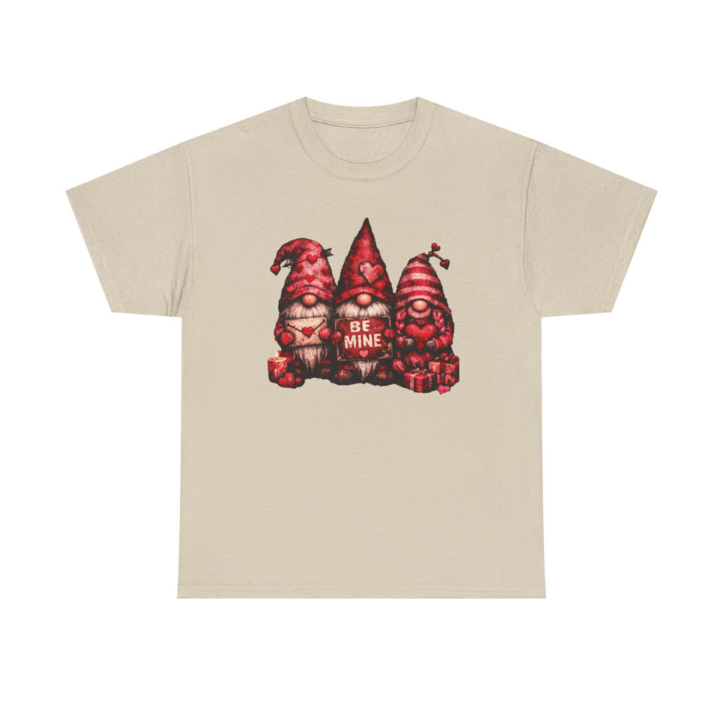 Valentines Gnomes T-Shirt | Couple Gnomes Heart Design, Cozy Vibes