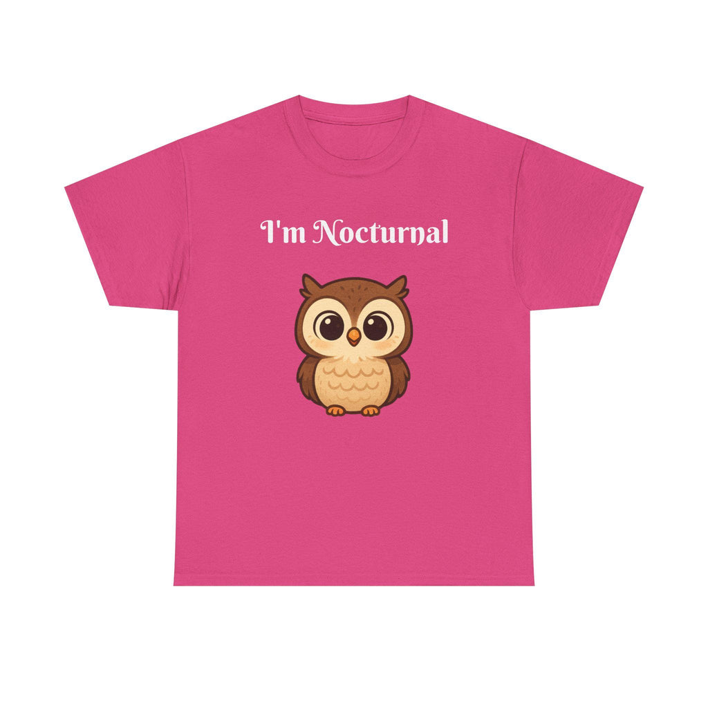 Nocturnal Owl T-Shirt | Night Owl Graphic Tee