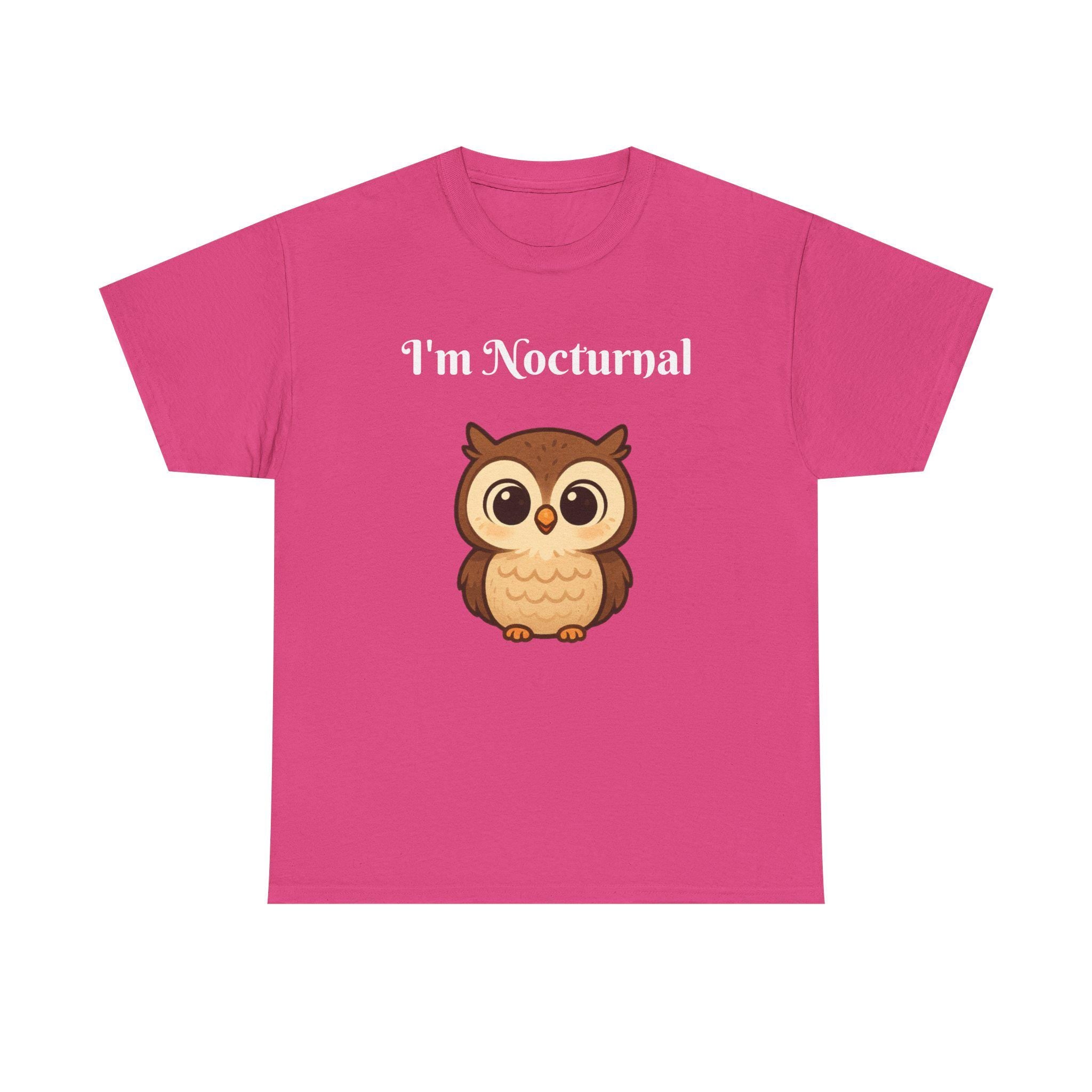 Nocturnal Owl T-Shirt | Night Owl Graphic Tee