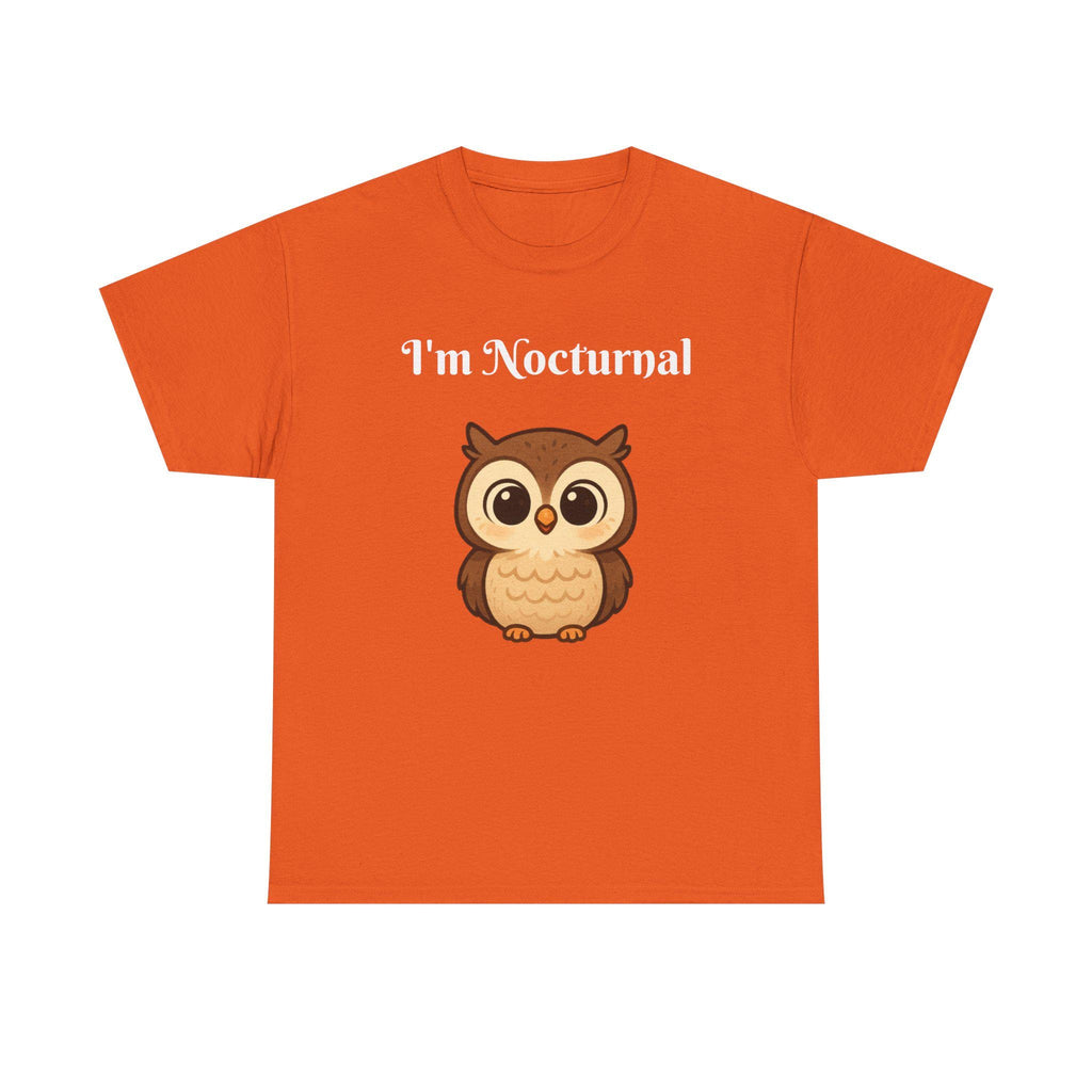 Nocturnal Owl T-Shirt | Night Owl Graphic Tee