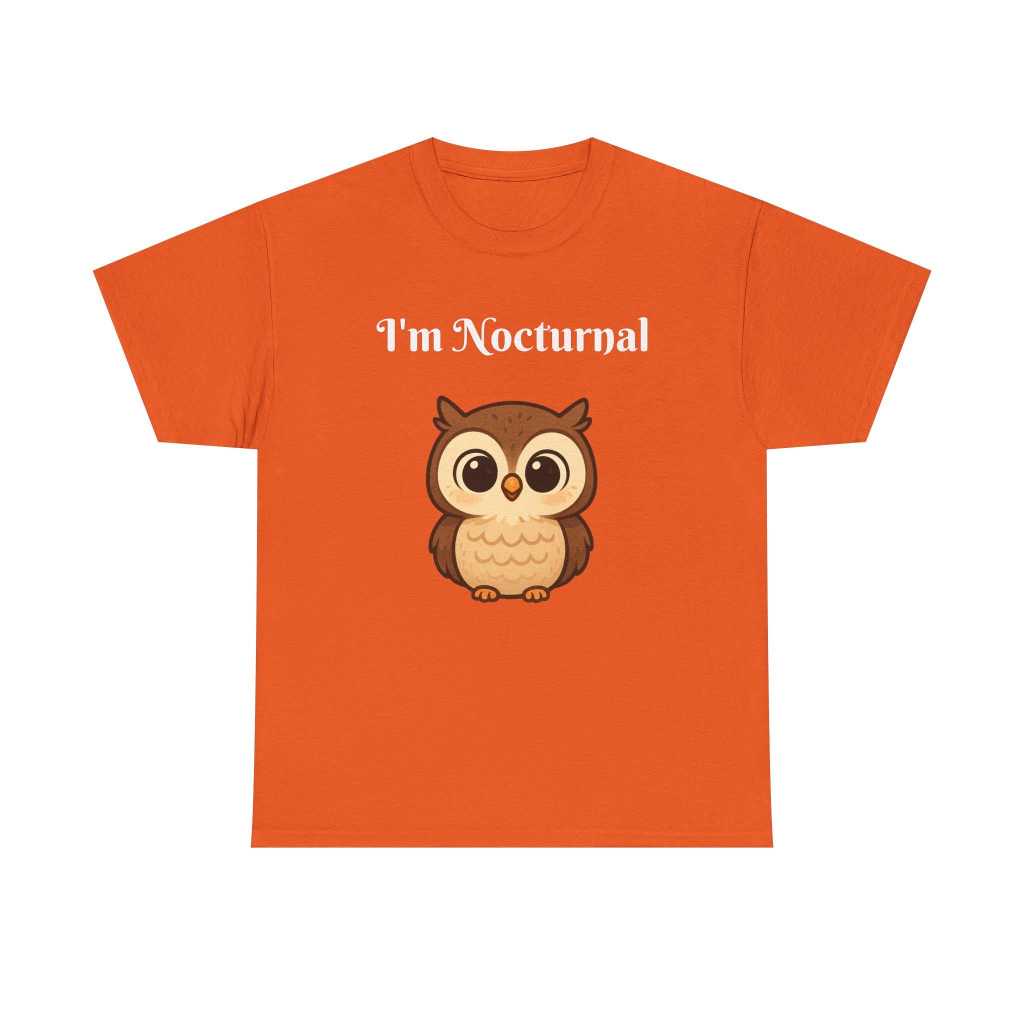 Nocturnal Owl T-Shirt | Night Owl Graphic Tee