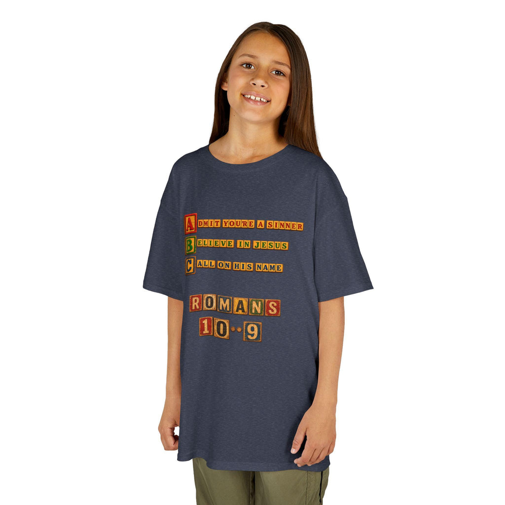 ABC Blocks Romans 10 9 Tee
