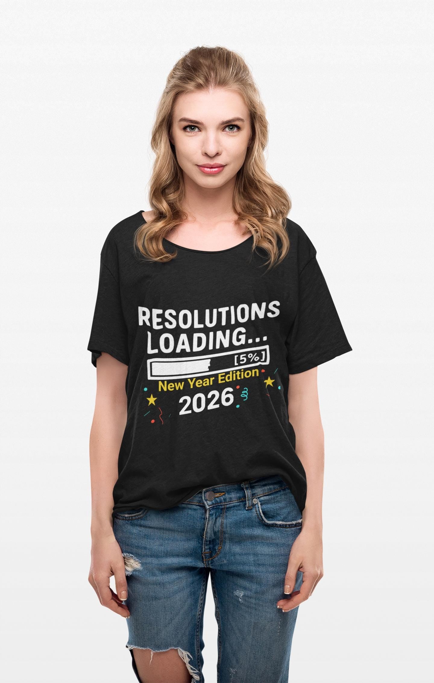 Resolutions Loading 2026 Tee | New Year Edition, Funny Countdown Shirt