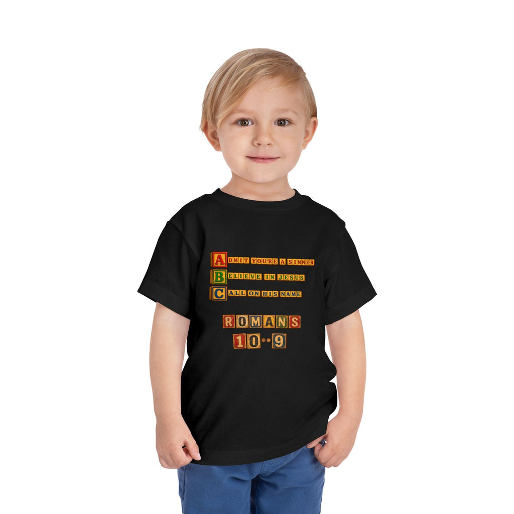 ABC Blocks Romans 10 9 Tee
