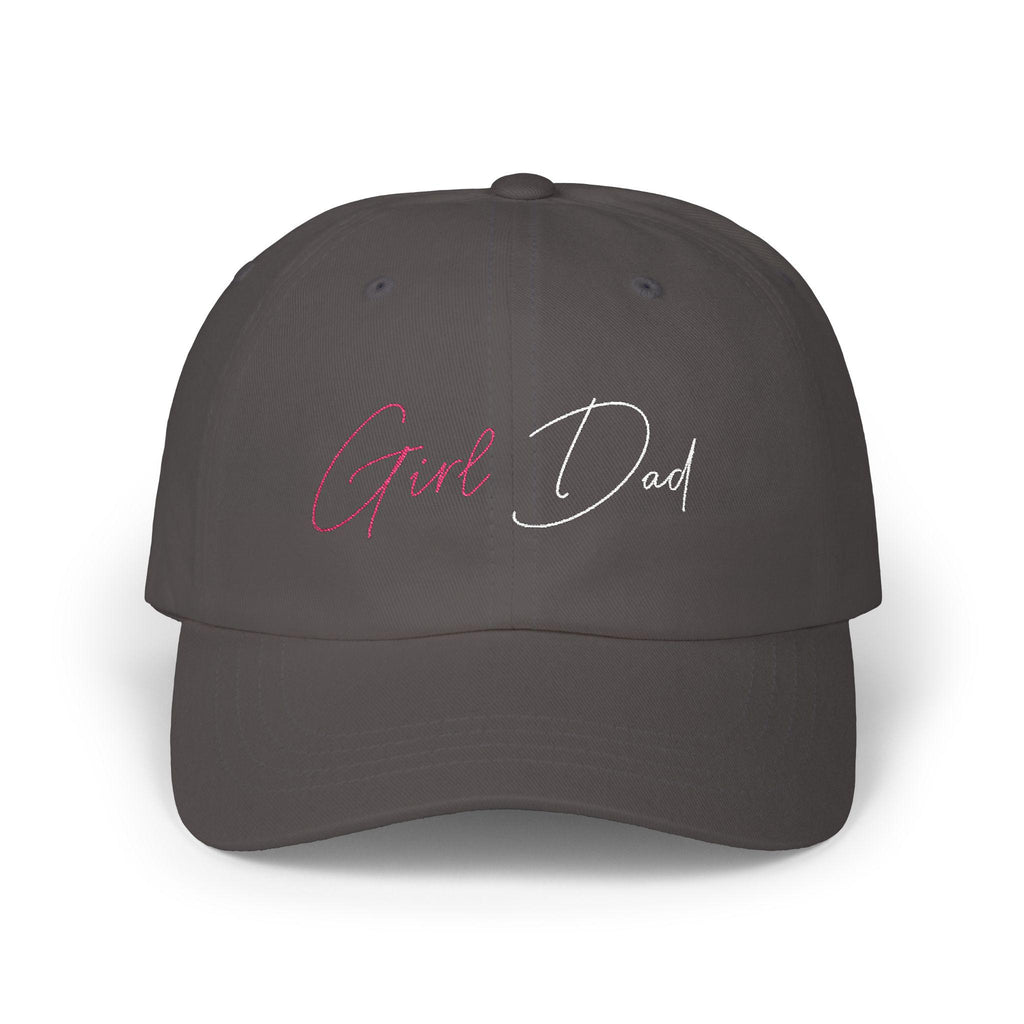 Girl Dad Cap | Embroidered Script Baseball Hat, Navy Adjustable