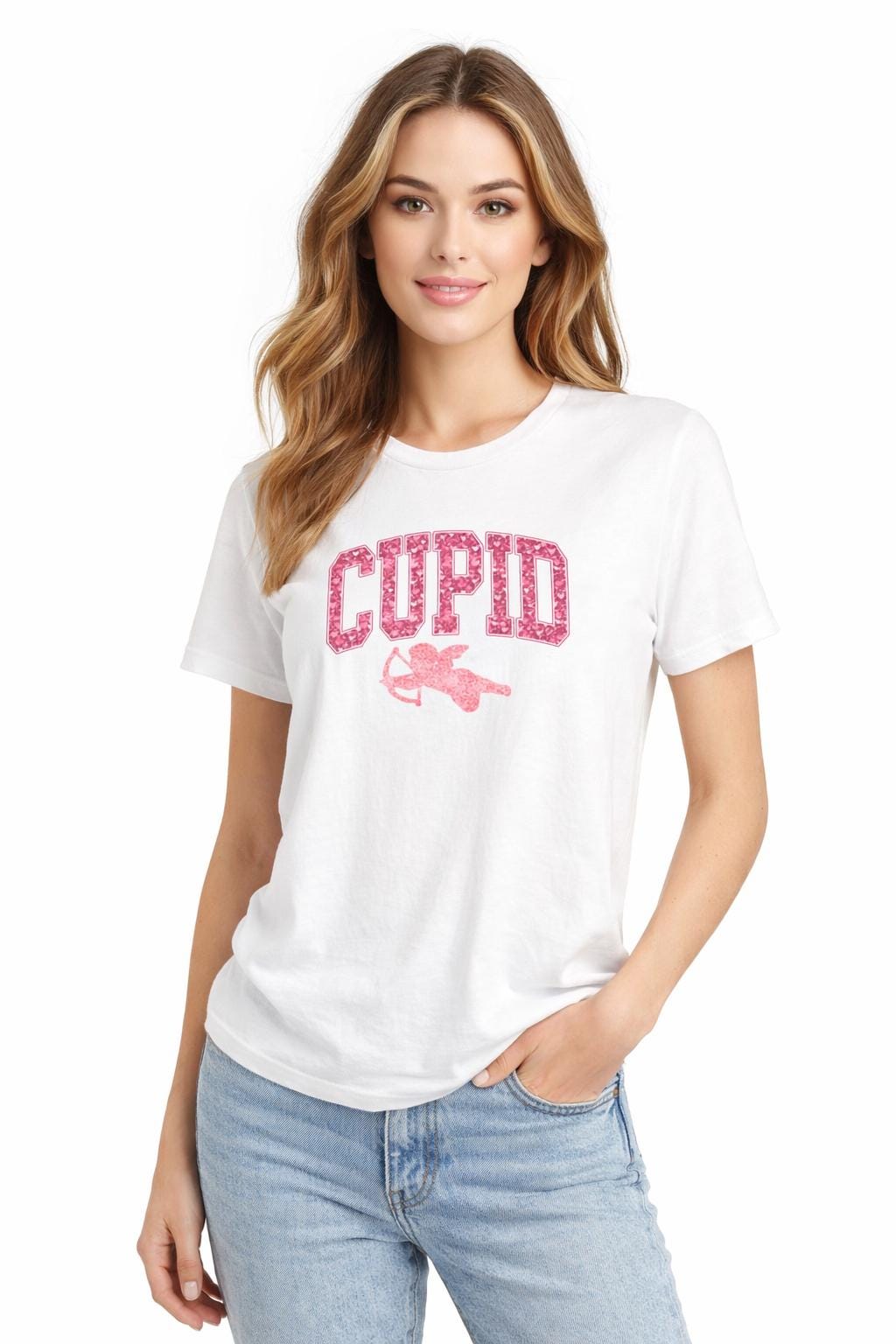 Cupid Jersey Tee T-Shirt | Cupid Graphic Shirt