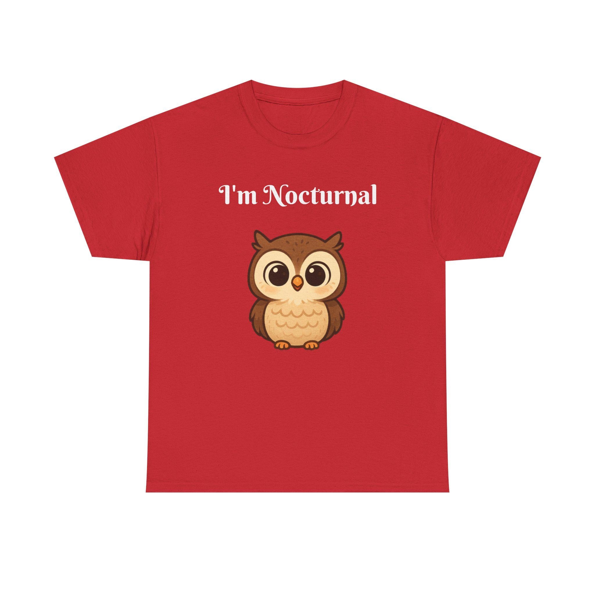 Nocturnal Owl T-Shirt | Night Owl Graphic Tee