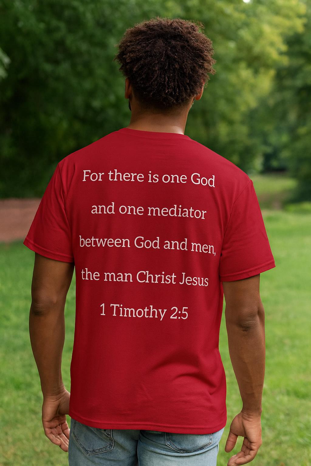 Gnomebody But Jesus T-shirt | 1 Timothy 2:5 Scripture Tee, Christian Graphic Tee, Men Women
